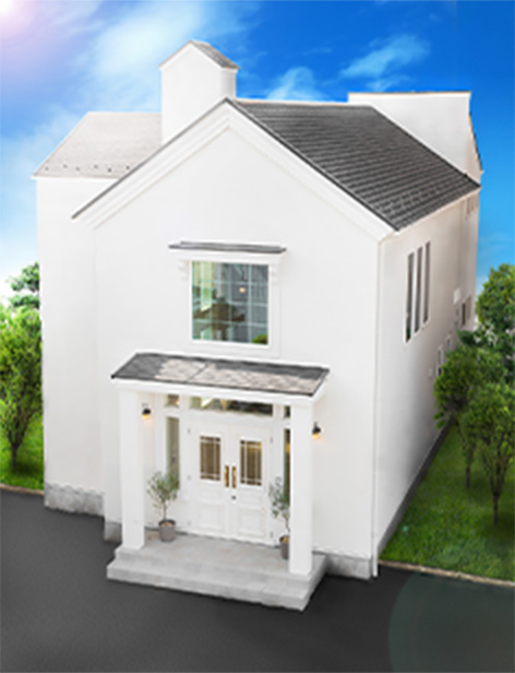 振袖展示会場の風景