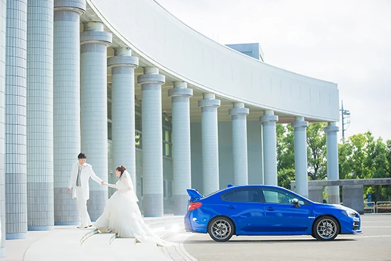 フォトウェディング ロケーションス８ / 車｜結婚式をあげない方に必見！写真のみ、撮影だけの結婚式！拘りぬいた撮影技術で花嫁さんの魅力を引き出す最高のフォトウェディング！｜林写真館(埼玉県久喜市)フォトウェディング