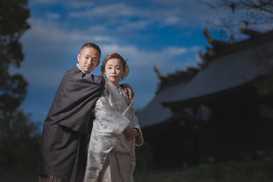 フォトウェディング ロケーションス１２ / 着物｜写真撮影だけの結婚式がしたい方にぜひ知ってもらいたい！拘りのフォトウェディングをご紹介！期間限定キャンペーンも開催中！｜林写真館(埼玉県久喜市)フォトウェディング