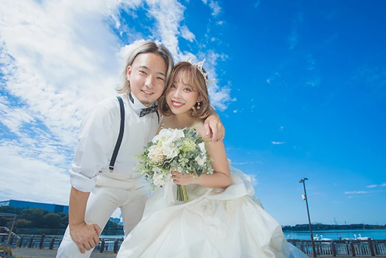 フォトウェディング ロケーションス１７ / 空｜写真撮影だけの結婚式がしたい方にぜひ知ってもらいたい！拘りのフォトウェディングをご紹介！期間限定キャンペーンも開催中！｜林写真館(埼玉県久喜市)フォトウェディング